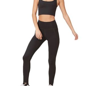 Girlfriend Collective Black High Rise Legging